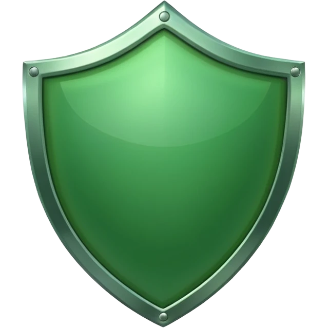 green shield emoji