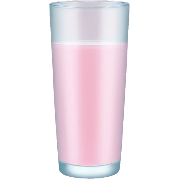 pale pink water tumbler emoji