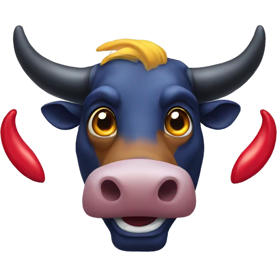 red bull's head emoji