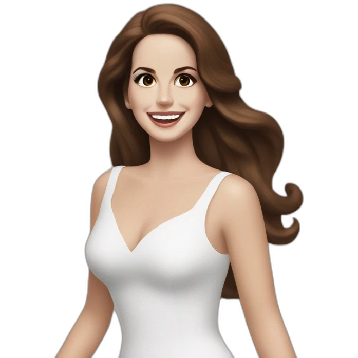 Lana del Rey happy dance emoji