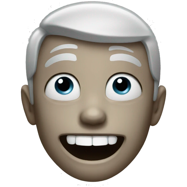 psycho smile emoji
