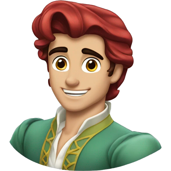 Prince Eric and Ariel emoji