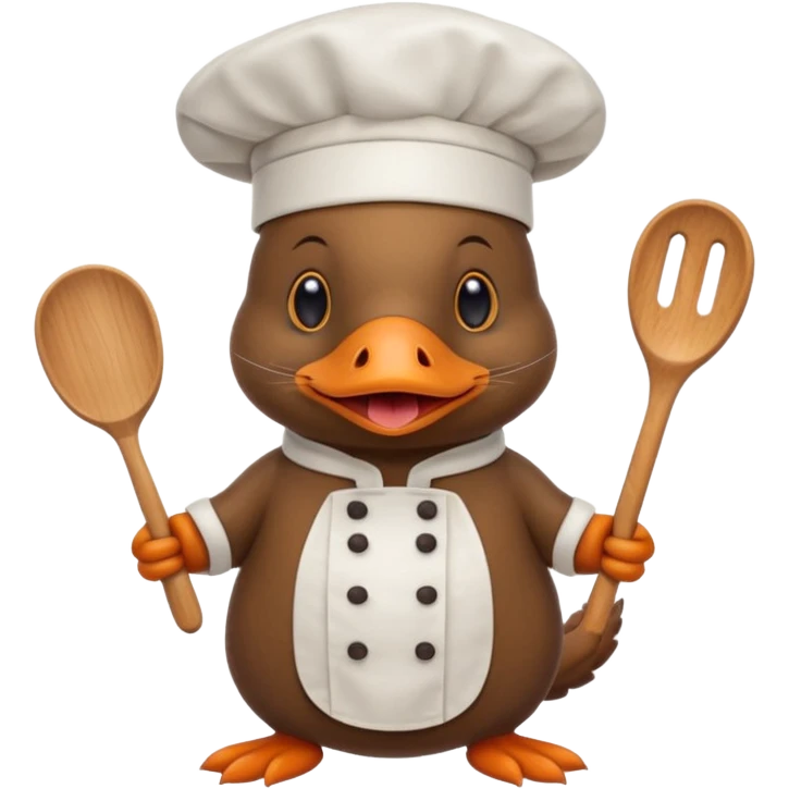 platypus cook emoji