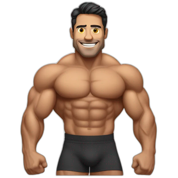 Mike thurston, bodybuilding emoji