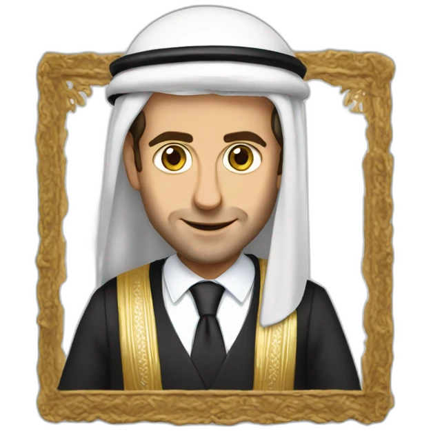 Macron arab emoji