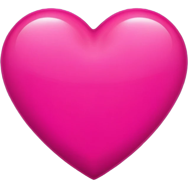 dark pink heart emoji