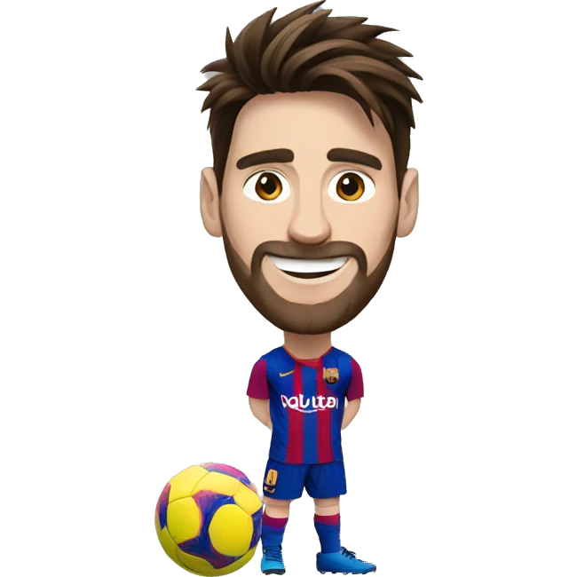 messi voley emoji