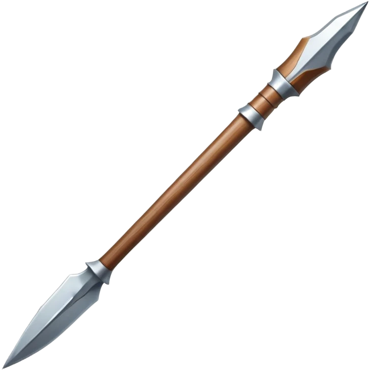Long spear emoji