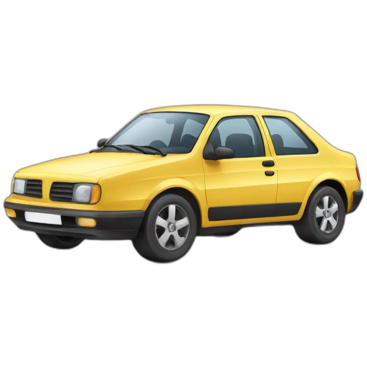 Chat voiture emoji