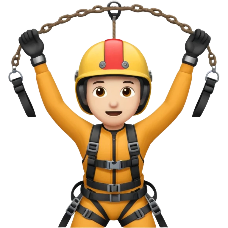 extreme sports lover face bungee jumping face emoji