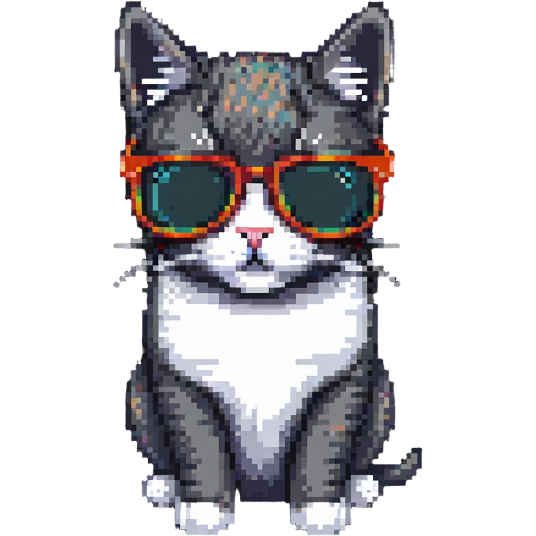 cat wearing sunglasses emoji