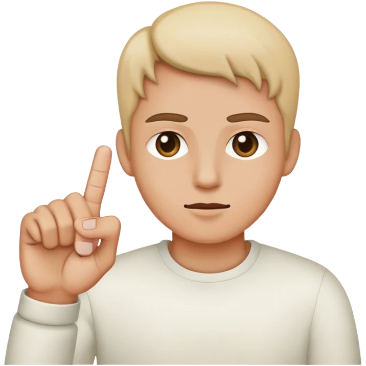 Person with Middle finger up  emoji