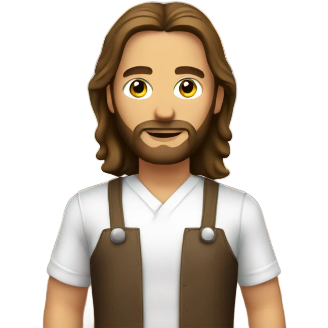 Jesus Christ barista emoji