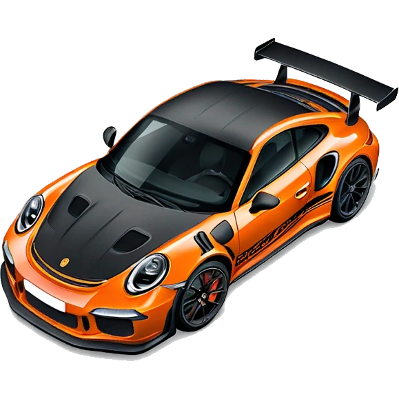 Posche 911 GT3 RS emoji