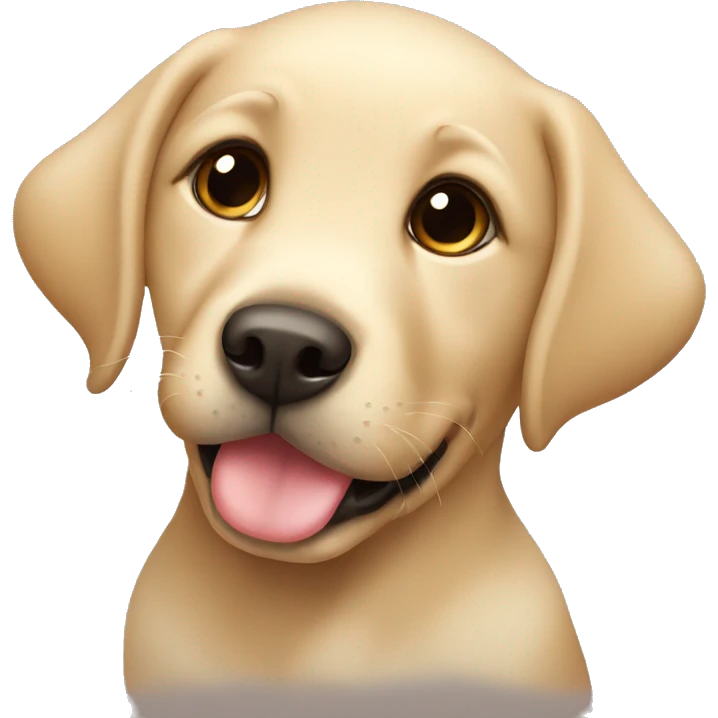 baby labrador emoji