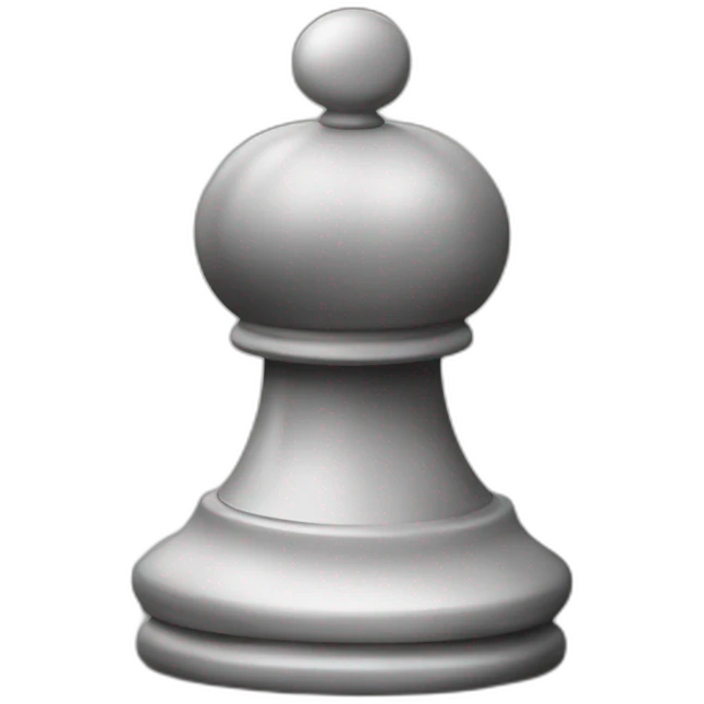 Chess pawn emoji