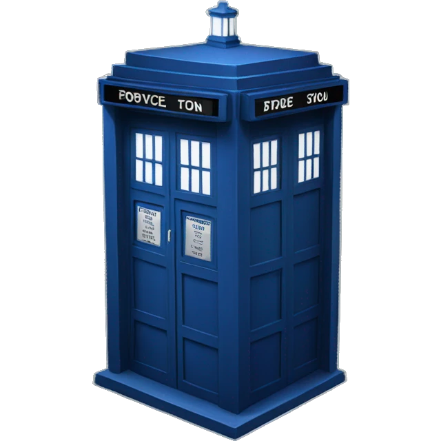 tardis emoji