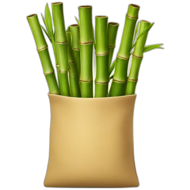 bamboo storage bag organizer emoji