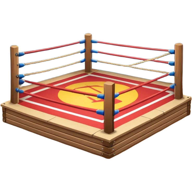 wrestling ring emoji