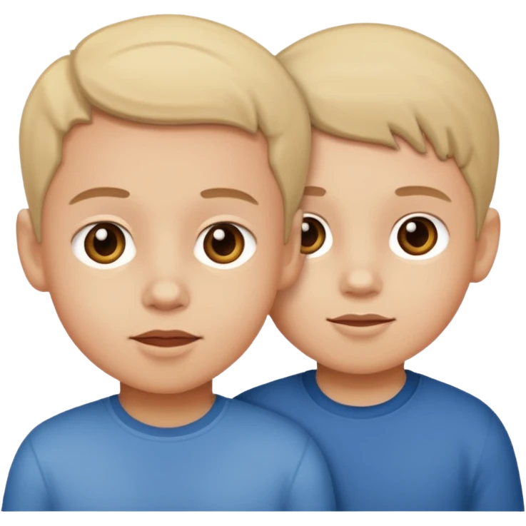 2 niños emoji
