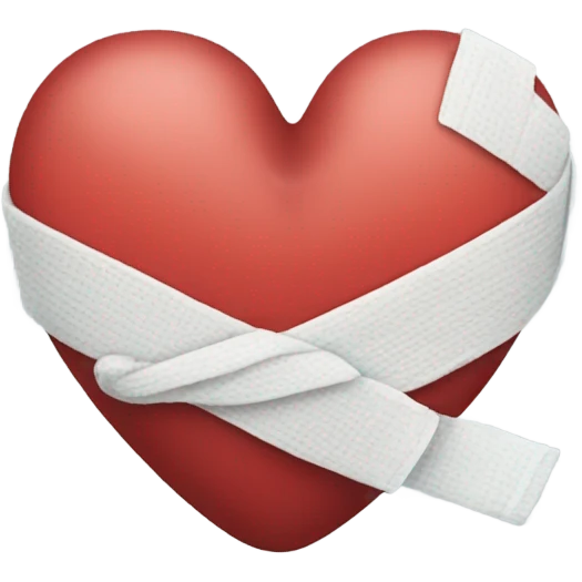 bandaged heart emoji