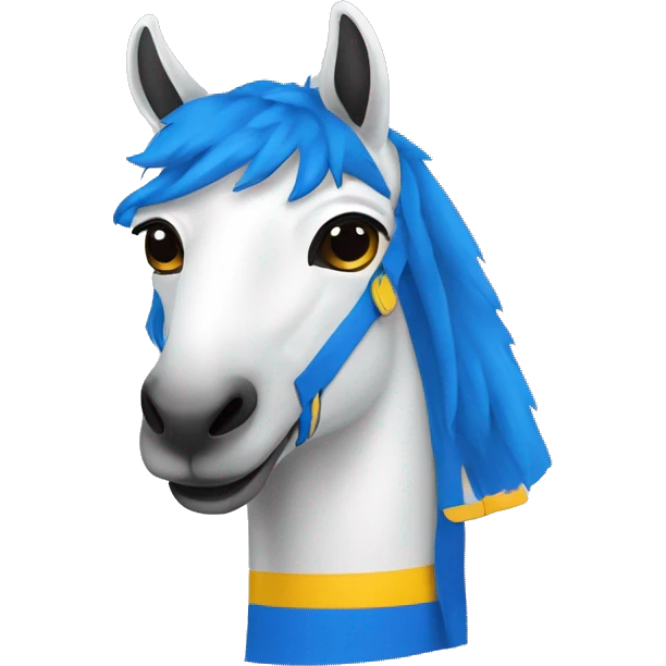 bandera tecnologica azul llamativa emoji