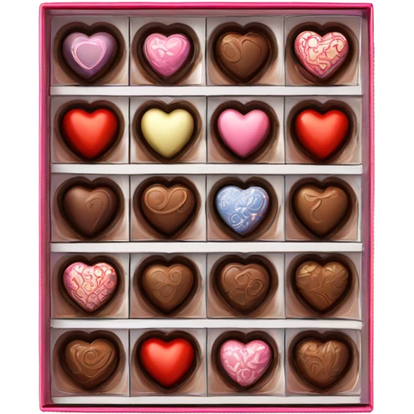 Valentine’s Day chocolates  emoji