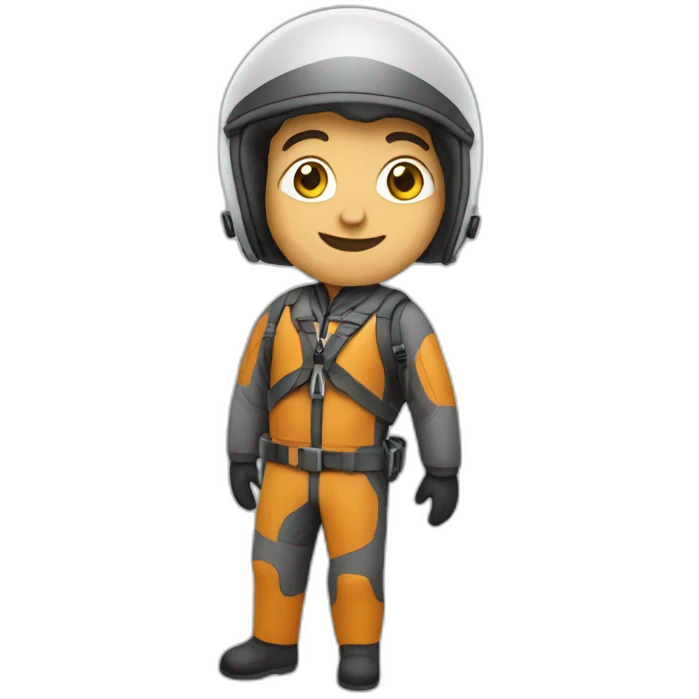 paraglider pilot emoji