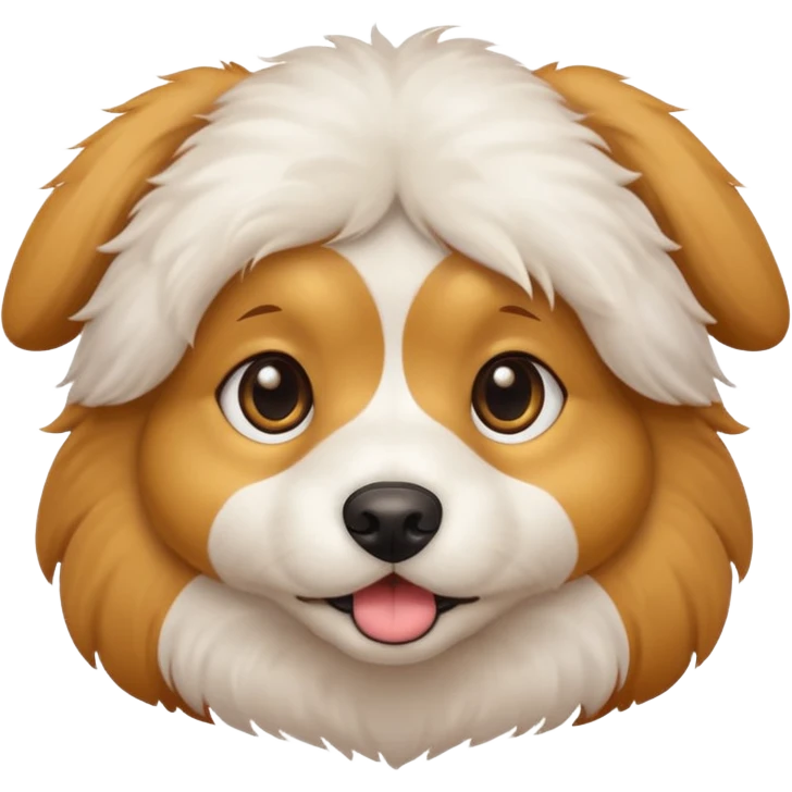 Cute dog emoji