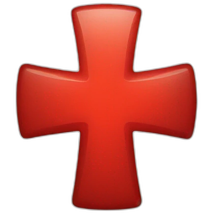red cross emoji