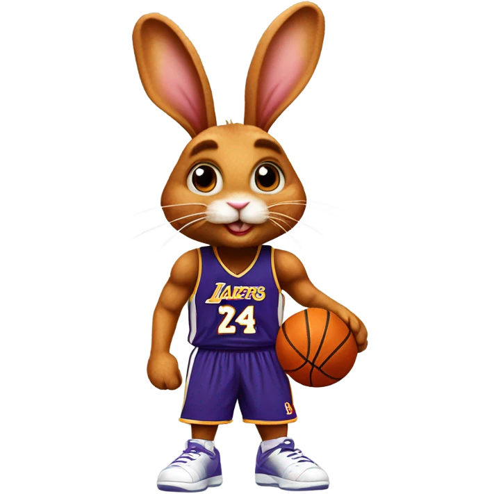 Ginger Bunny Kobe Bryant emoji