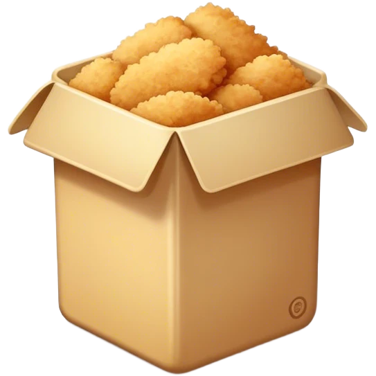 little tall box of breadcrumbs emoji