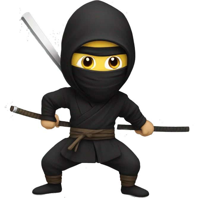 Singe ninja  emoji