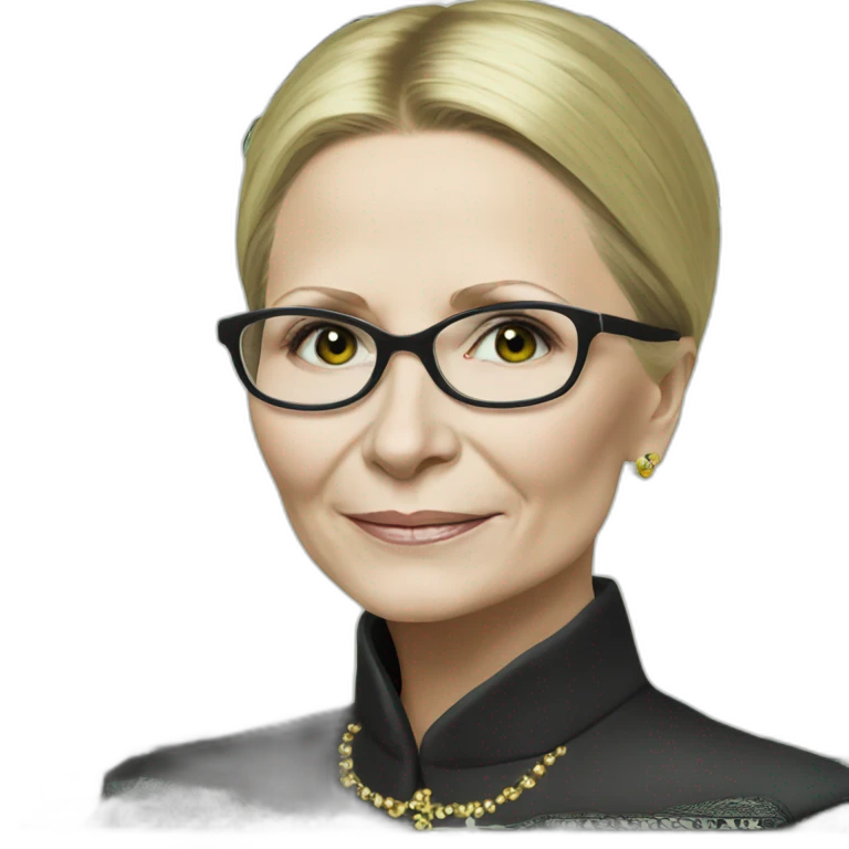 Tymoshenko on the dollar emoji