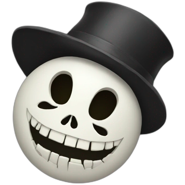 Jack skeleton emoji