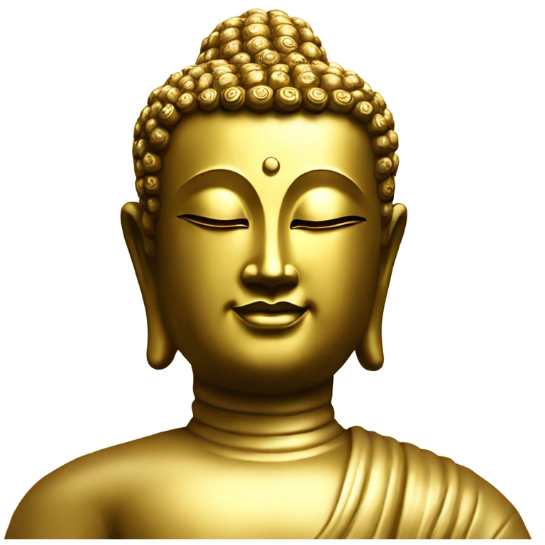 Golden Buddha  emoji