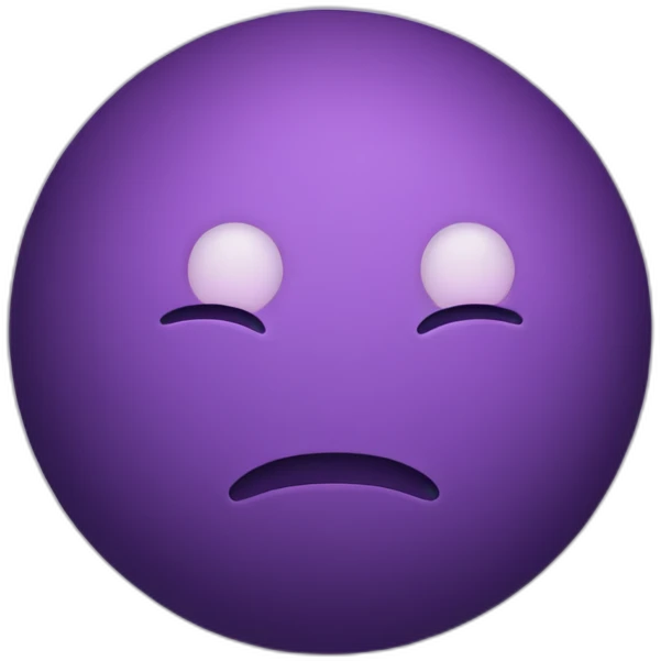 purple moon emoji