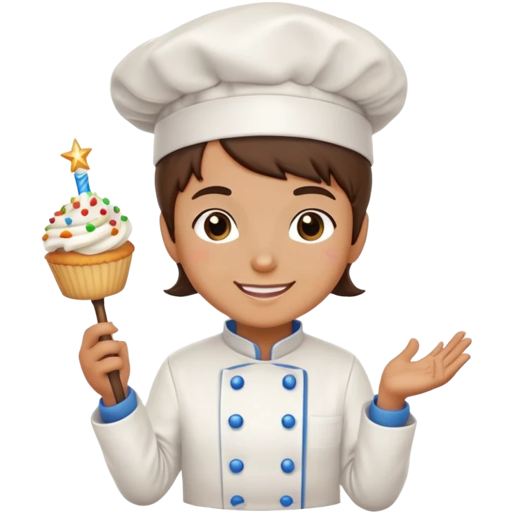 Cupcake mage emoji