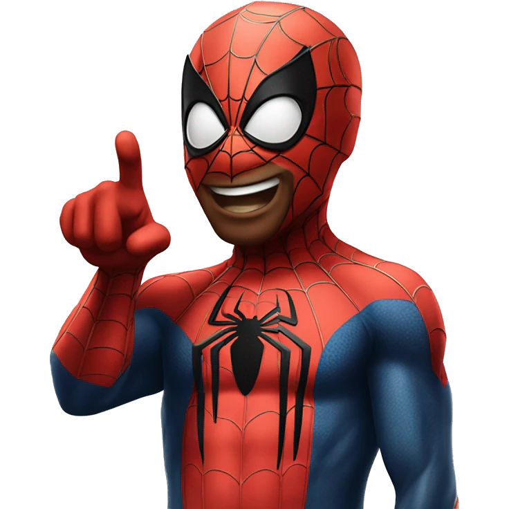the spiderman pointing meme emoji