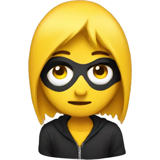 Yellow Emo emoji emoji