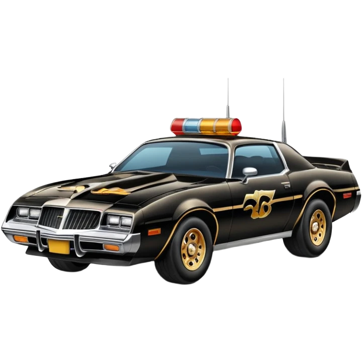 smokey and the bandit car emoji