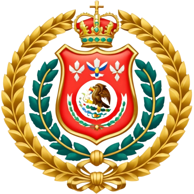 Escudo del heroico colegio militar de México emoji