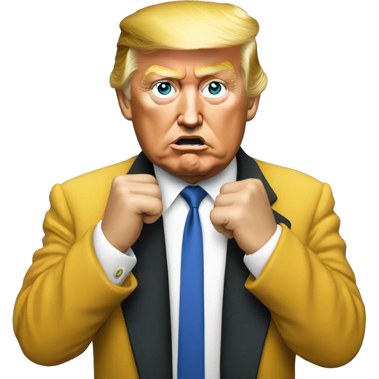 Trump sucking his thumb emoji