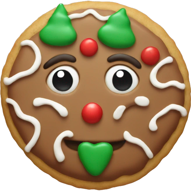 Christmas cookie  emoji