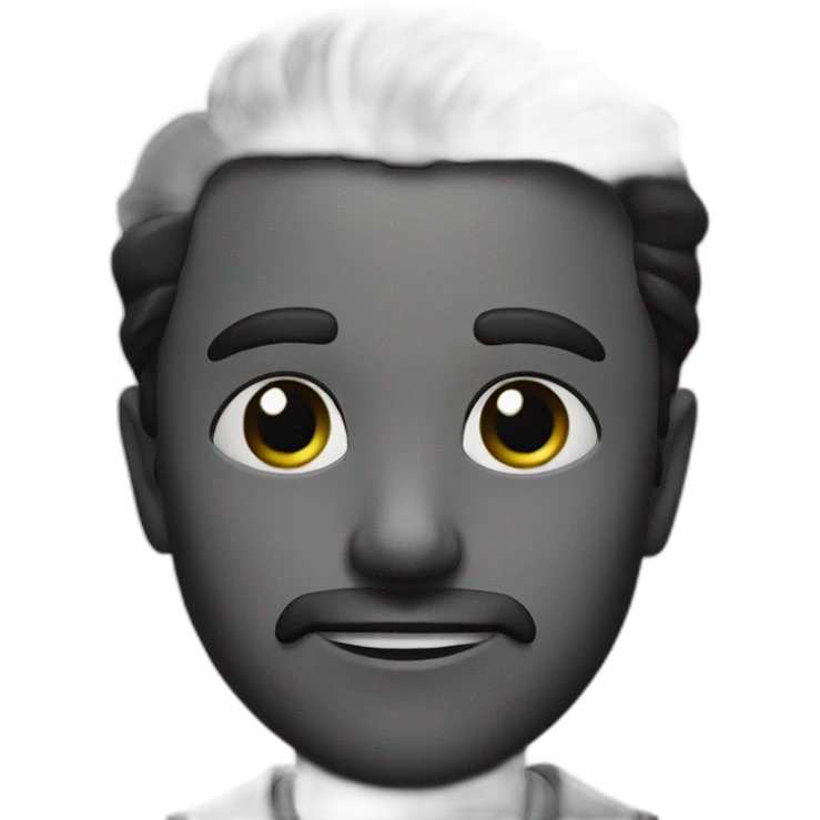 noir beau emoji