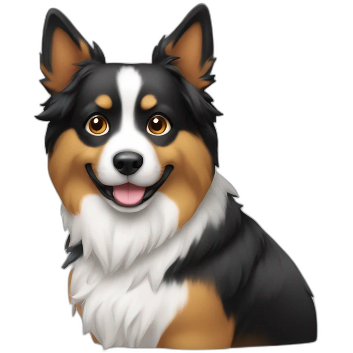 Chat ami avec chien emoji