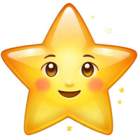 Rising star emoji