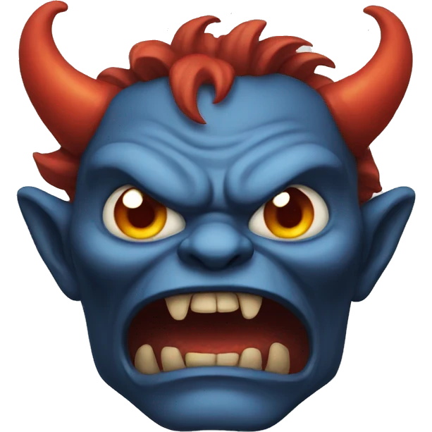 funny demon emoji
