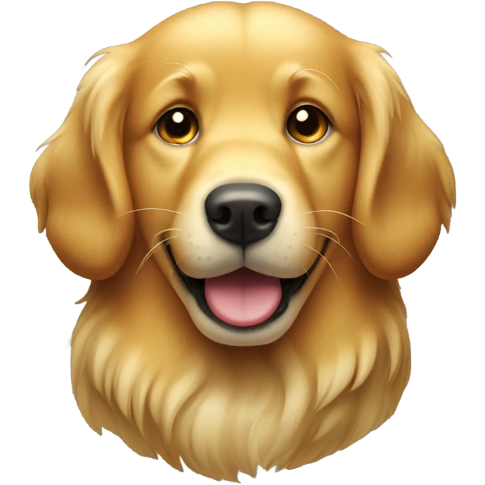 Dog Golden retriever emoji