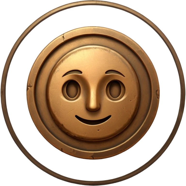 old coin emoji